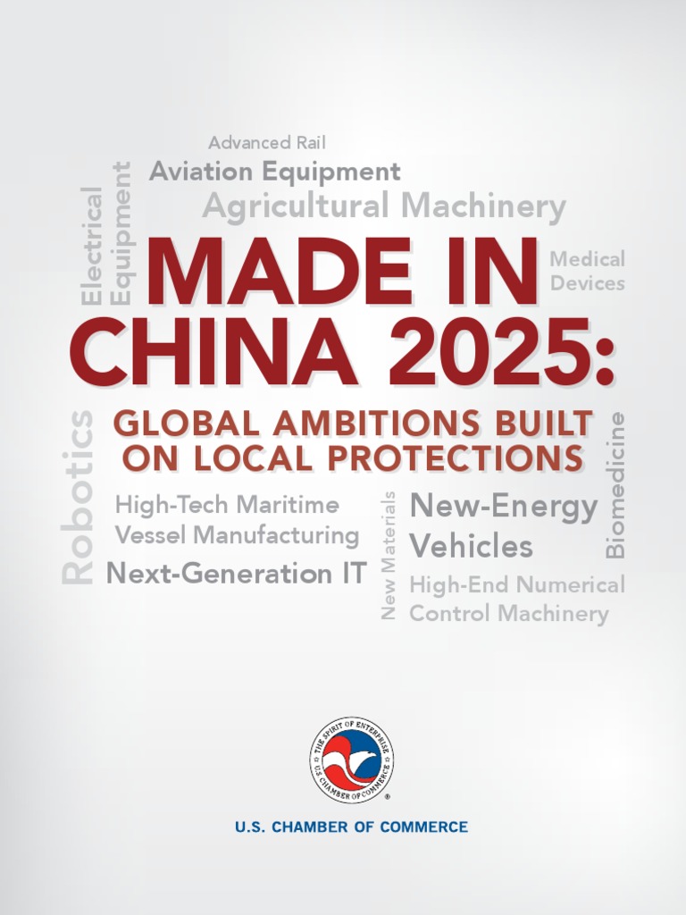 Made in China 2025 PDF China World Politics