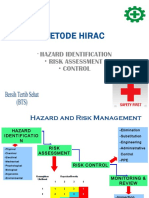 Metode Hirac: Hazard Identification