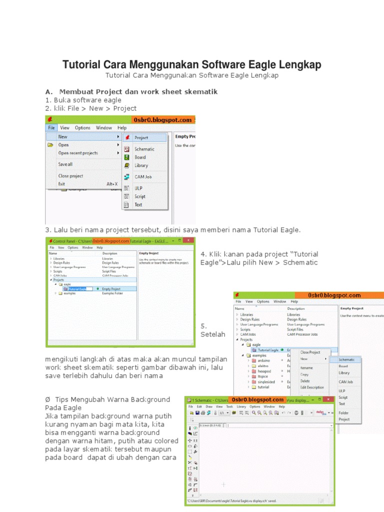Tutorial Lengkap Software Eagle PCB | PDF