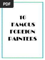 10 Famous Foreign Painters 03