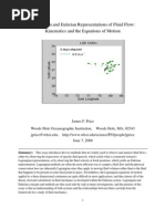 Eulerian Lagrangian Representations