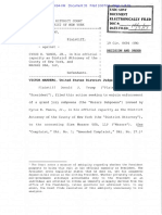 Federal judge decision in Mazars Trump case 2019-10-07