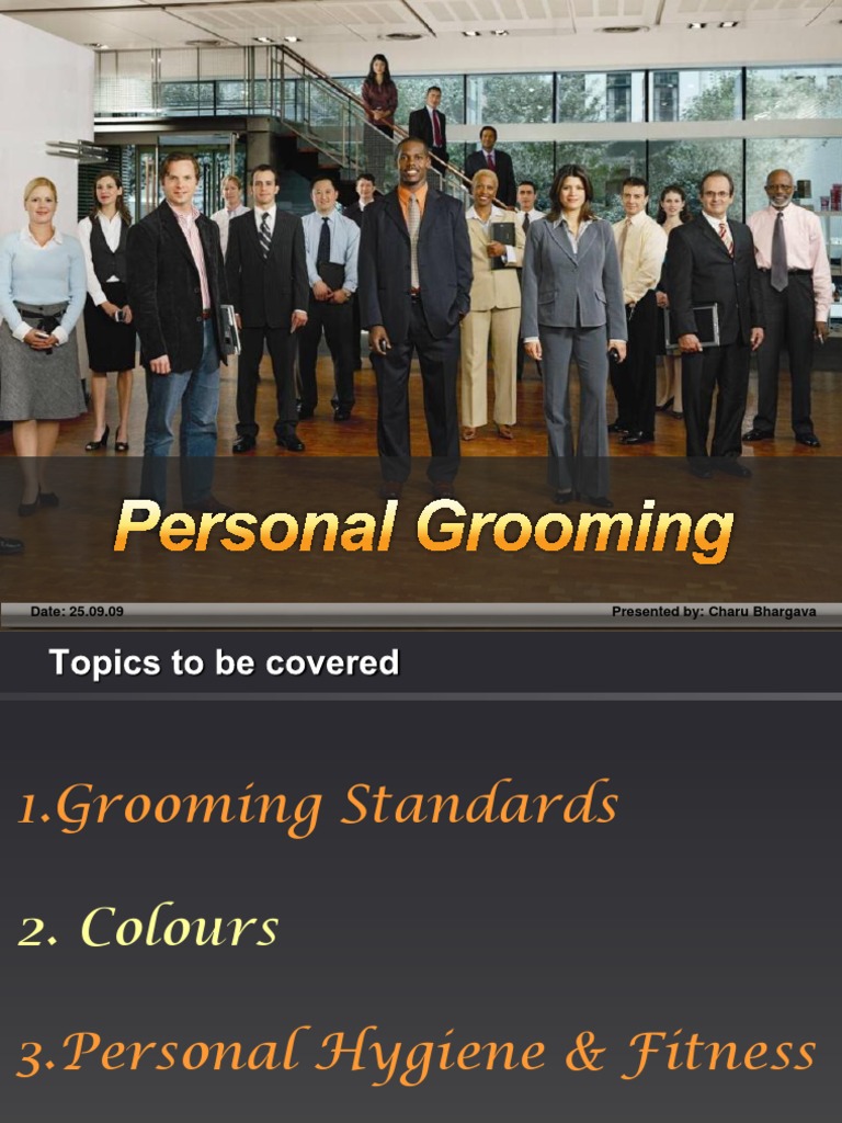 Personal Grooming PDF Suit (Clothing) Perspiration