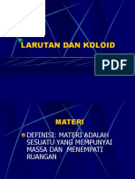 Larutan Dan Koloid