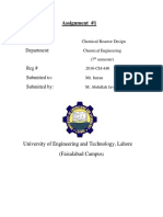 LHHW Kinetics | PDF | Reaction Rate | Adsorption