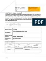Form-1 Project Proposal Template