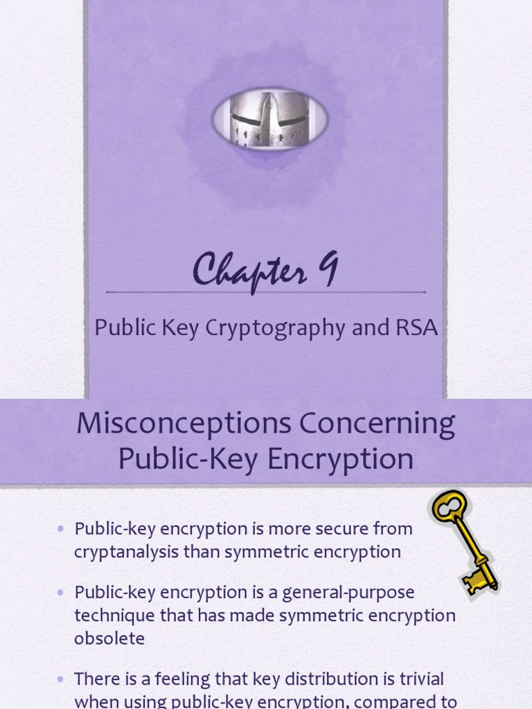 Public Key Cryptography and RSA | PDF | Cryptography | Public Key ...