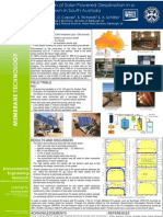 Application of Solar-Powered Desalination in A Remote Town in South Australia