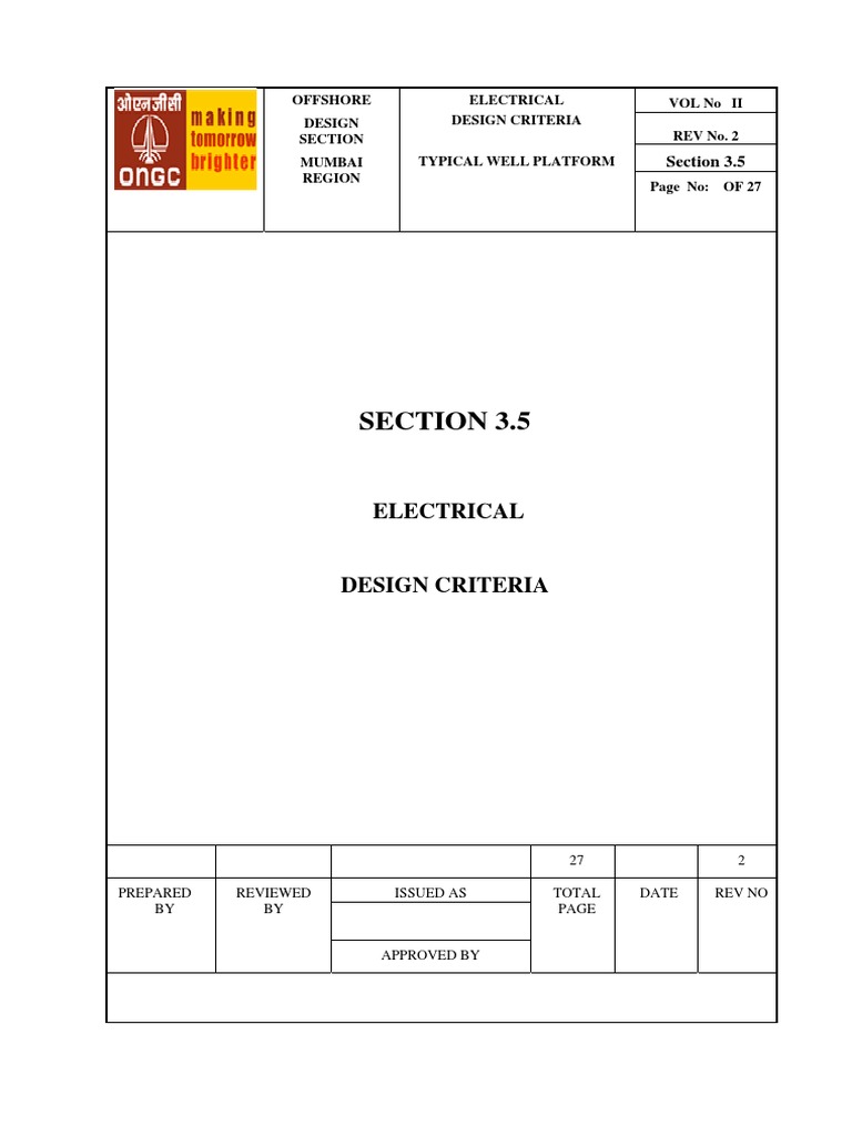 Electrical Design Criteria for Junction Boxes | PDF | Electrical Wiring ...