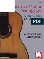Classical Guitar Pedagogy A Handbook For Teachers PDF