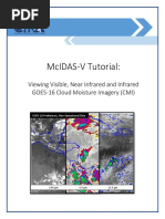 Mcidas-V Tutorial:: Viewing Visible, Near Infrared and Infrared Goes-16 Cloud Moisture Imagery (Cmi)