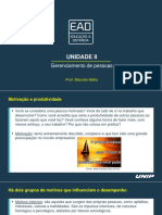 Slides de Aula - Unidade II