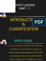 Classification of White Oral Lesions