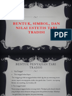 Bentuk, Simbol, Dan Nilai Estetis Tari