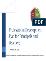 Board Presentation PD Plan 2015-08-25