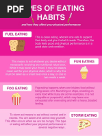 Types of Eating Habits