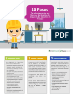 Infografía - 10 Pasos para Implementar Sistema SST