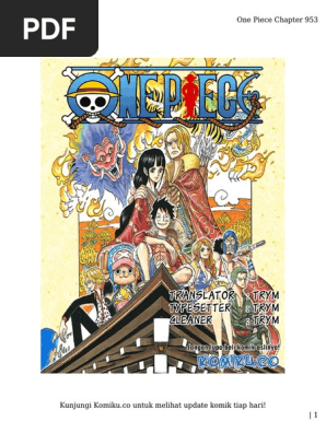 Komiku Co One Piece Chapter 953