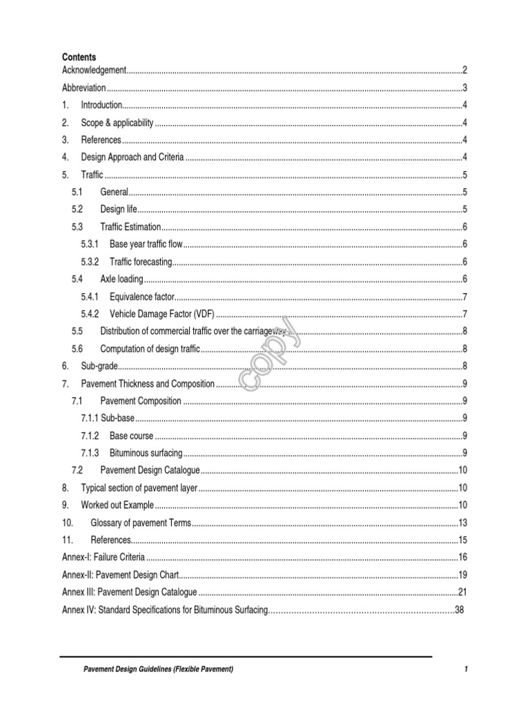 Flexible Pavement Design Guidelines Nepal | PDF | Road Surface | Road