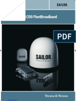 Sailor 500/250 Fleetbroadband: User Manual