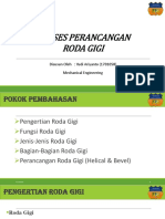 Perancangan Roda Gigi (Helical Gears & Bevel Gears)