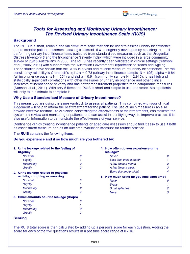 Ru Is Brochure | PDF | Medicine | Health Care