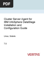 Cluster Server Agent For Ibm Infosphere Datastage Installation and Configuration Guide