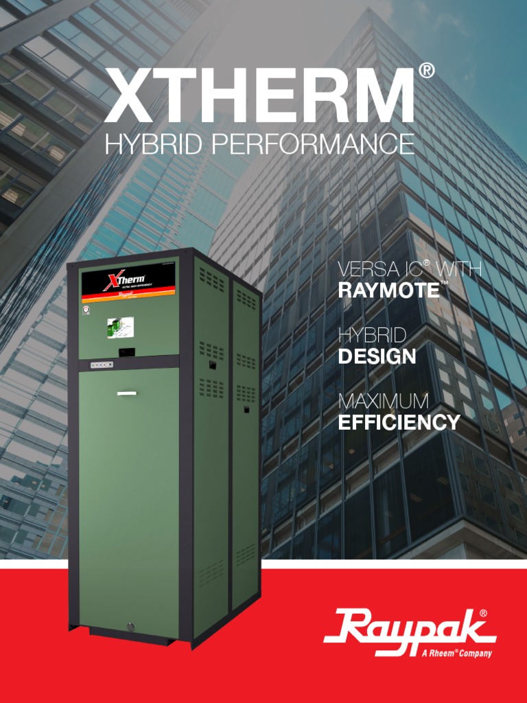Xtherm Hybrid Performance PDF Heat Exchanger Boiler