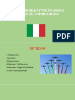 Istituzioni Dello Stato Italiano e Palazzi Del Potere a Roma