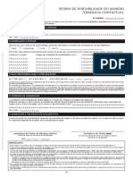 Formulario Portabilidade Movel