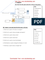 CBSE Class 1 Computer Science Worksheet - Drawing with a Computer.pdf