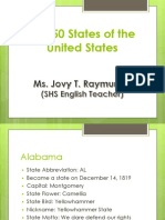 50 States Powerpoint