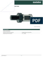 Adaptador de Portabrocas (Codigo 626611000)