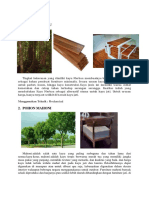 Produk Dan Teknik Pembuatan Dari Bahan Kayu (Hardwood Dan Softwood)