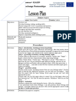 Latvia Lesson Plan Lipska After LTT Cyprus