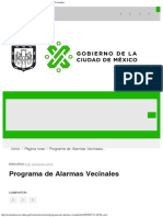 Comunicación Social CDMX - Programa de Alarmas Vecinales