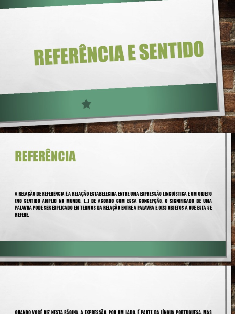 Significado de Referência e Sentido | PDF | Gottlob Frege | Vermelho