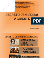 Decreto de Guerra A Muerte