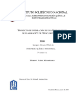 Tesis Proyecto de Instalación de Una Microempresa de Elaboración de Hipoclorito de Sodio