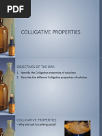 Gen. Chem Colligative Properties