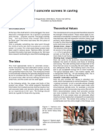 Use of Concrete Screws in Caving: 7Khruhwlfdo9Doxhv