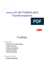 Seleccion de Fusibles para Transformadores