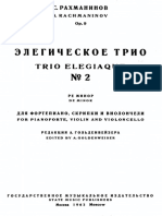 Rachmaninoff Sergei Trio Giaque