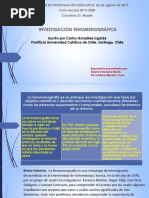 Presentación Fenomenografía