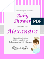 Tarjeta Para Baby shower