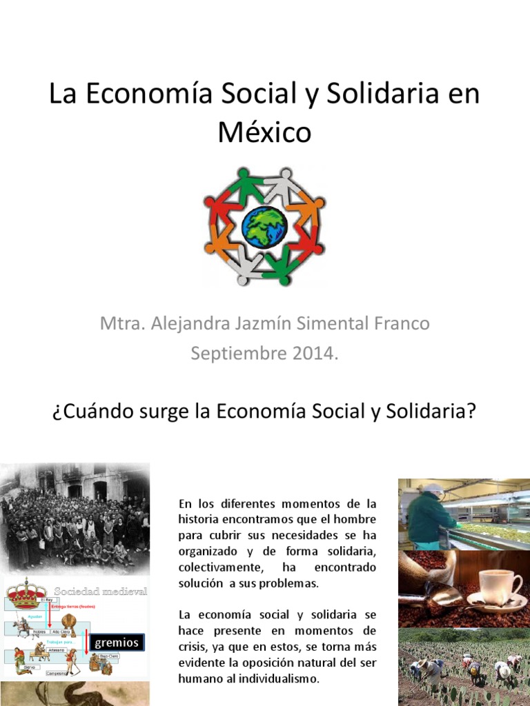 La Economía Social y Solidaria en México | PDF | Economía social | Sociedad
