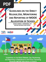 MOOE Allocation Computation Guide | PDF