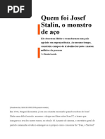 Quem Foi Josef Stalin o