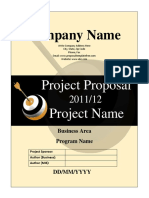 Project Proposal Template 14