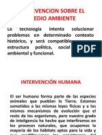 Intervencion Sobre El Medio Ambiente